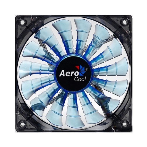 Cooler Fan 12Cm Shark Blue Edition Led En55420 Azul Aerocool