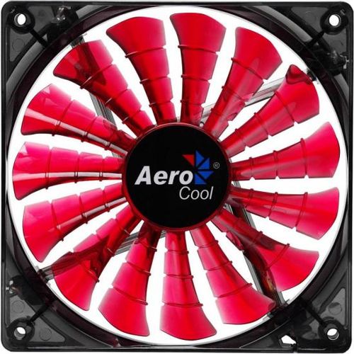 Cooler Fan 12cm Shark Devil Red Edition Led En55437 Vermelho