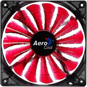Cooler Fan 12Cm Shark Devil Red Edition Led En55437 Vermelho Aerocool