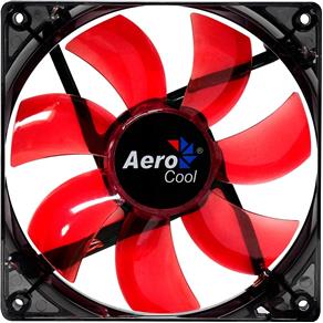 Cooler Fan Lightning 12cm Vermelho RED LED Aerocool