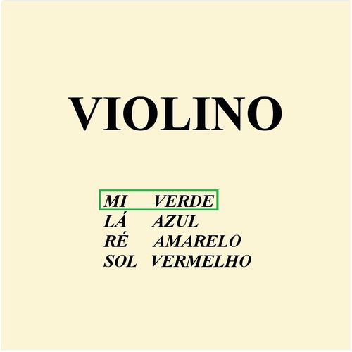 Corda Avulsa 1ª Mi para Violino Mauro Calixto