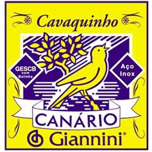 Corda Avulsa para Cavaco Giannini 4ª Canário Gescb4