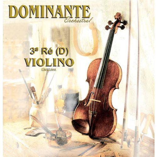 Corda Avulsa para Violino 3ª Ré (d) Dominante