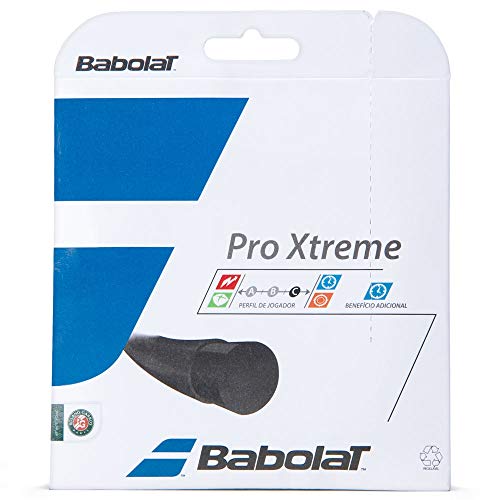 Corda Babolat Pro Xtreme 16L 1.30mm Preta - Set Individual