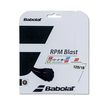 Corda Babolat RPM Blast 120 18 Set Individual Preta