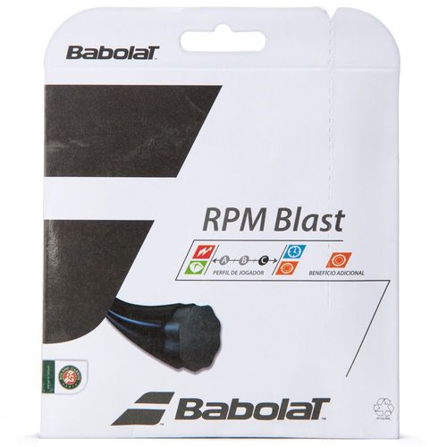Corda Babolat Rpm Blast 17l 1.25mm Preta - Set Individual