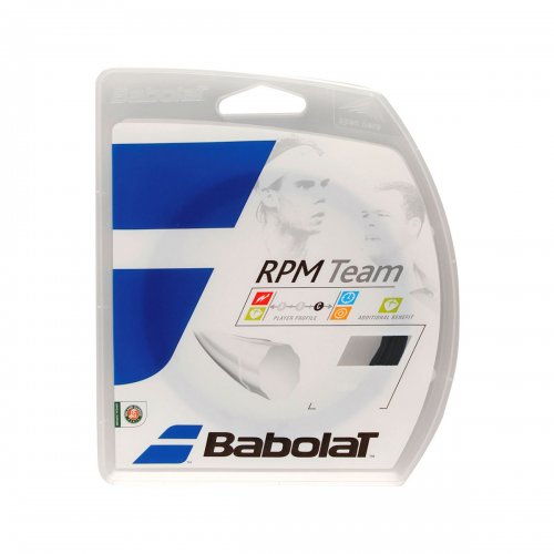 Corda Babolat RPM Team 17L 1.30mm Preta - Set Lacrado - Babolat