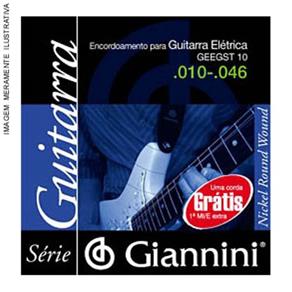 Corda de ACO Canario GEEGST9.2 para Guitarra com Bolinha 2A Corda Giannini