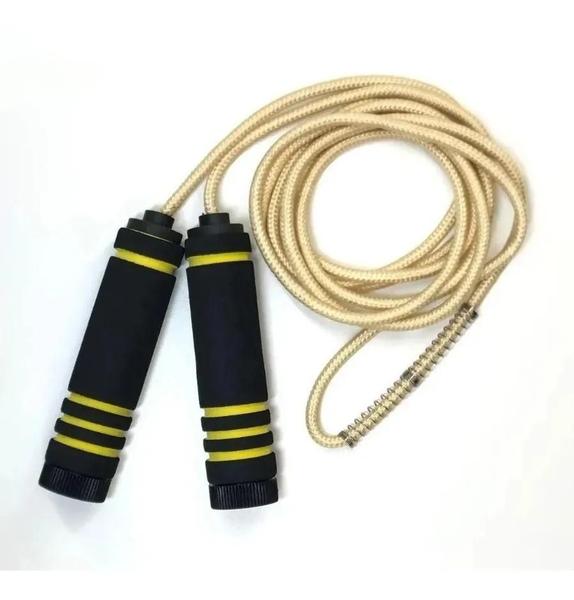 Corda de Pular Jump Rope - Amarelo - Mbfit