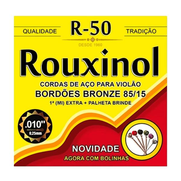 Corda de Violão Aço Rouxinol (R-50)