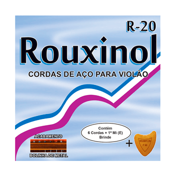 Corda de Violão Aço Tensão Pesada Rouxinol (R-20)