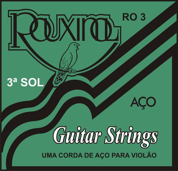 Corda de Violão R03 (Avulsa) Rouxinol de Aço com 12