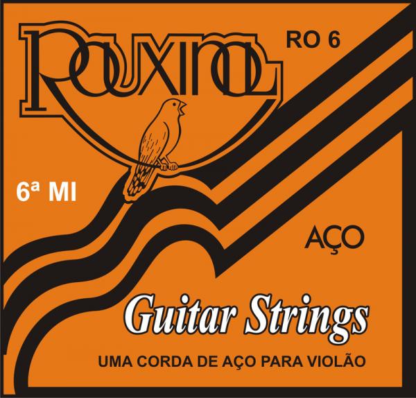 Corda de Violão R06 (Avulsa) Rouxinol de Aço com 12