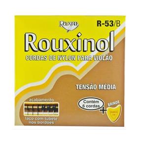 Corda de Violão R53/B Tensão Media Rouxinol
