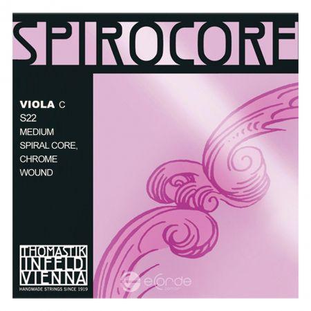 Corda DÓ VIOLA DE ARCO - THOMASTIK SPIROCORE - CHROME - Thomastik Infeld Viena