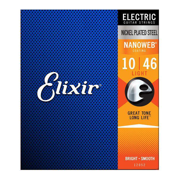 Corda Elixir Light Nanoweb P/ Guitarra 10/46 12052 - EC0106 - Elixir Strings