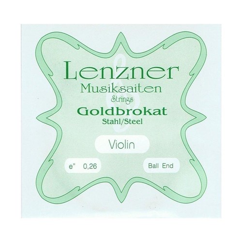 Corda Mi Lenzner Goldbrokat para Violino