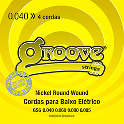 Corda para ContraBaixo 4 Cordas 040 GS6 Groove