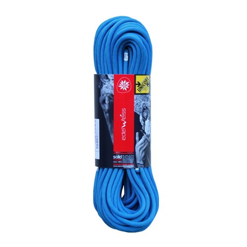 Corda para Escalada Edelweiss Performance 9,2mm X 60m Unicore Everdry Azul