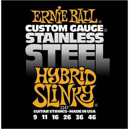 Corda para Guitarra (.009/.046) Stainless Steel Hybrid Slinky 2247 - Ernie Ball