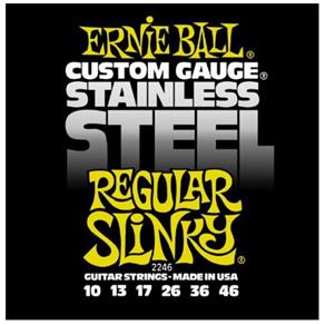 Corda para Guitarra (.010/.046) Stainless Steel Regular Slinky 2246 - Ernie Ball