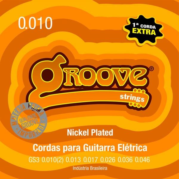 Corda para Guitarra 010 Gs3 Groove