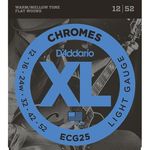 Corda para Guitarra Daddario 012 Ecg25 Chromes