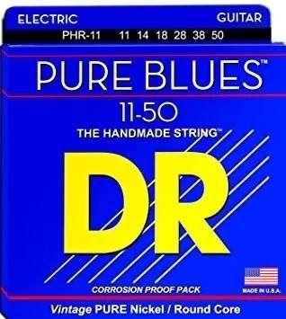 Corda para Guitarra Dr Pure Blues 11-50 The Handmade Strings - Dr Strings