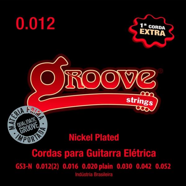 Corda para Guitarra Elétrica 012 Gs3-N Groove