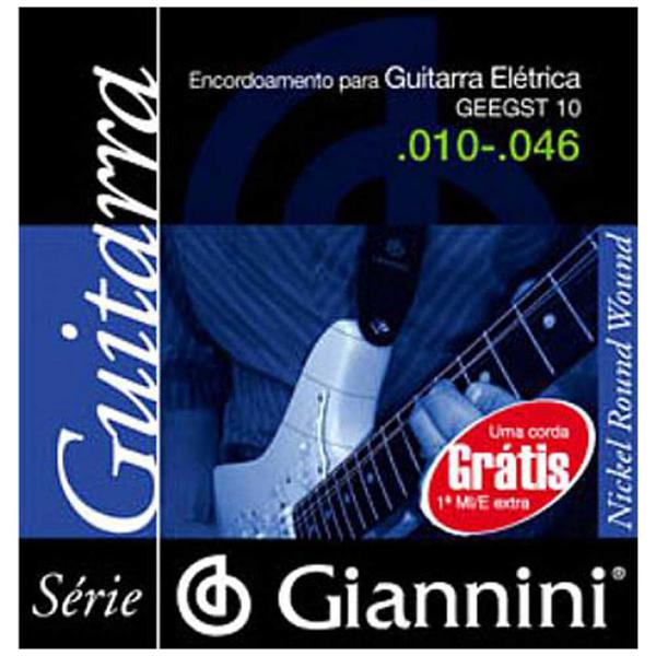 Corda para Guitarra Super Light Mí GEEGST9.4 Giannini - Giannini