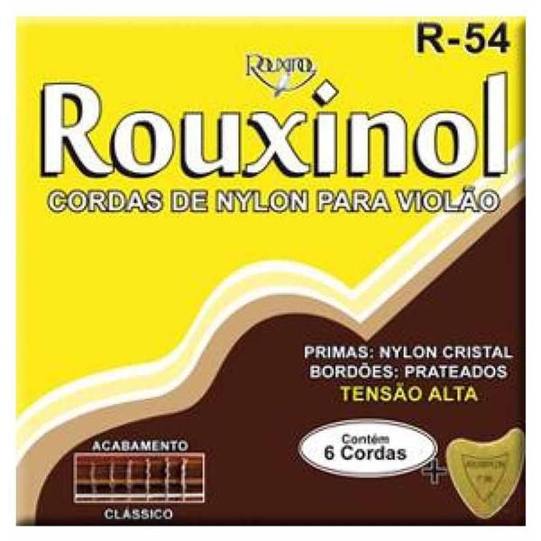 Corda para Violao Nylon com 6 + Palheta R-54 / Un / Rouxinol