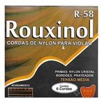 Corda Para Violao Nylon Com 6 + Palheta R-58 / Cj / Rouxinol