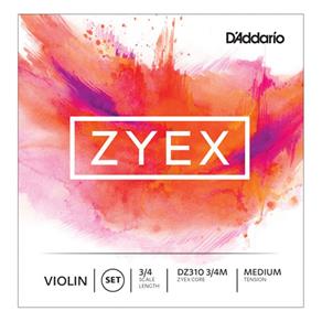 Corda Ré Violino - D`addario Zyex - Aluminio - 3/4 Medium