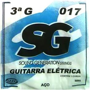 Corda 3ª Sol 017 Aço para Guitarra - Sg