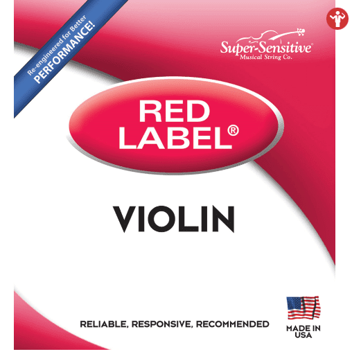 Corda Sol Super-Sensitive Red Label para Violino
