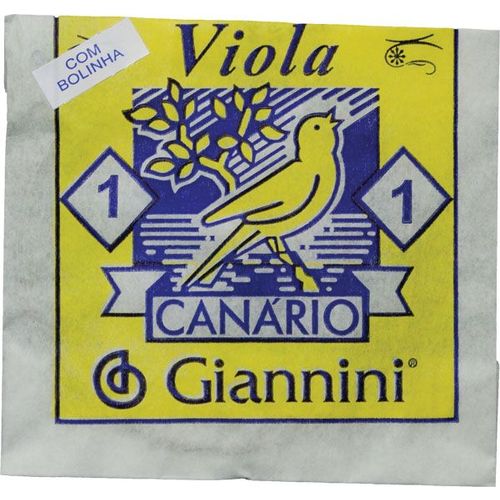 Corda Viola Canario C/ Bolinha Gesvb1 Giannini 1ª
