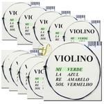 Corda Violino Mauro Calixto 1ª Mi E 4/4 (Kit com 10)