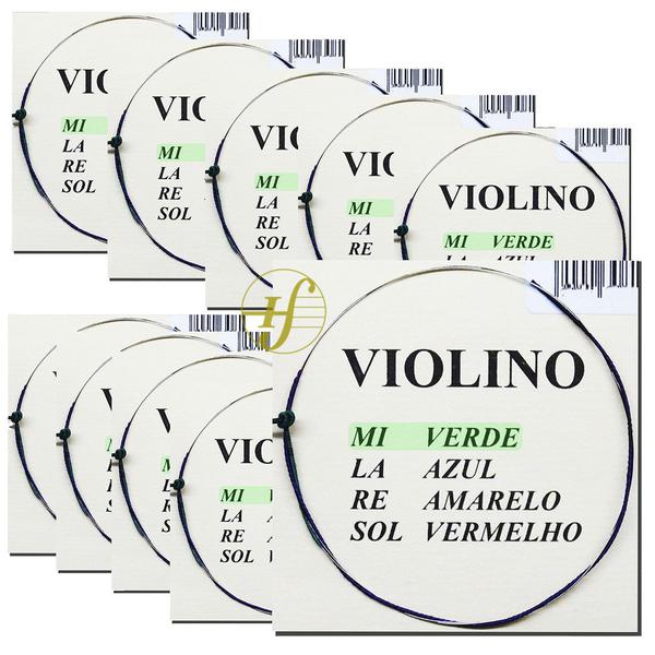 Corda Violino Mauro Calixto 1ª Mi e 4/4 (Kit com 10)