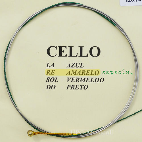 Corda Violoncelo Mauro Calixto Especial 2ª Re D Cello 4/4