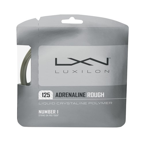 Corda Wilson Luxilon Adrenaline 125 Rough Platinum - Set