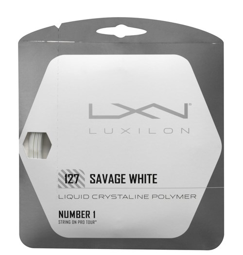 Corda Wilson Luxilon Savage 127 Branca - Set
