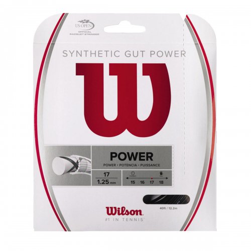 Corda Wilson Synthetic Gut Power 17 1.25mm Preta