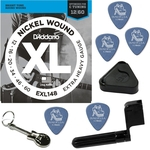 Cordas De Guitarra Daddario 012 060 Extra Heavy EXL148 + Kit IZ1