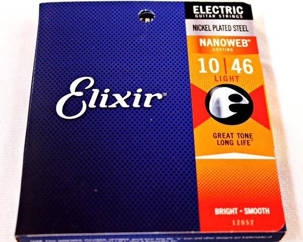 Cordas Elixir Guitarra 010 Nanoweb Bright - Elixir Strings