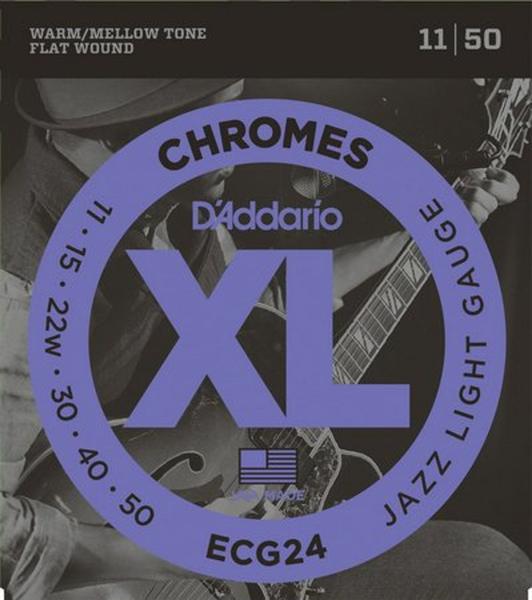 Cordas P/ Guitarra Daddario Chromes Ecg24 011/050 - D'Addario