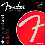 Cordas P/ Guitarra Fender Nickel Plated Steel 010-046 250R