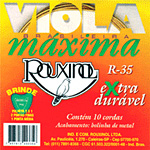 Cordas P/ Viola Brasileira Máxima C/ Bolinhas R-35 C/ 10 Unid. - Rouxinol