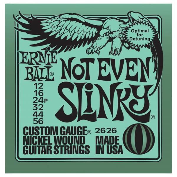 Cordas para Guitarra Not Even Slinky 2626 Ernie Ball