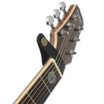 Correia de guitarra Botão suporte de couro bloqueio seguro para acústica clássica da guitarra elétrica Baixo Acessórios