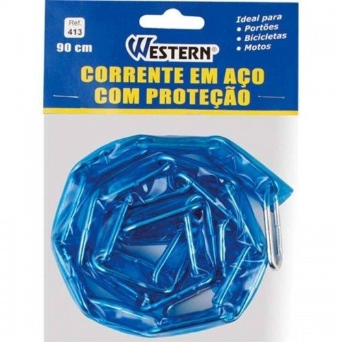 Corrente com Proteção Plastica Capa 90Cm 413 - Western